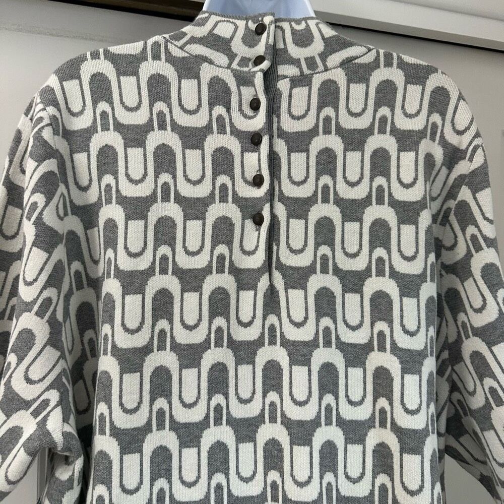 Anthropologie/Maeve The Annalise Mock-Neck Mini Sweater Dress - Picture 7 of 10